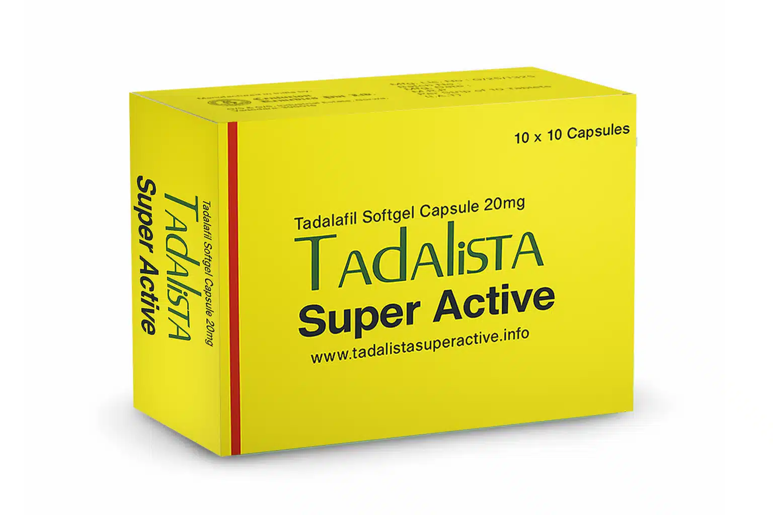 Tadalista Super Active 20 Mg