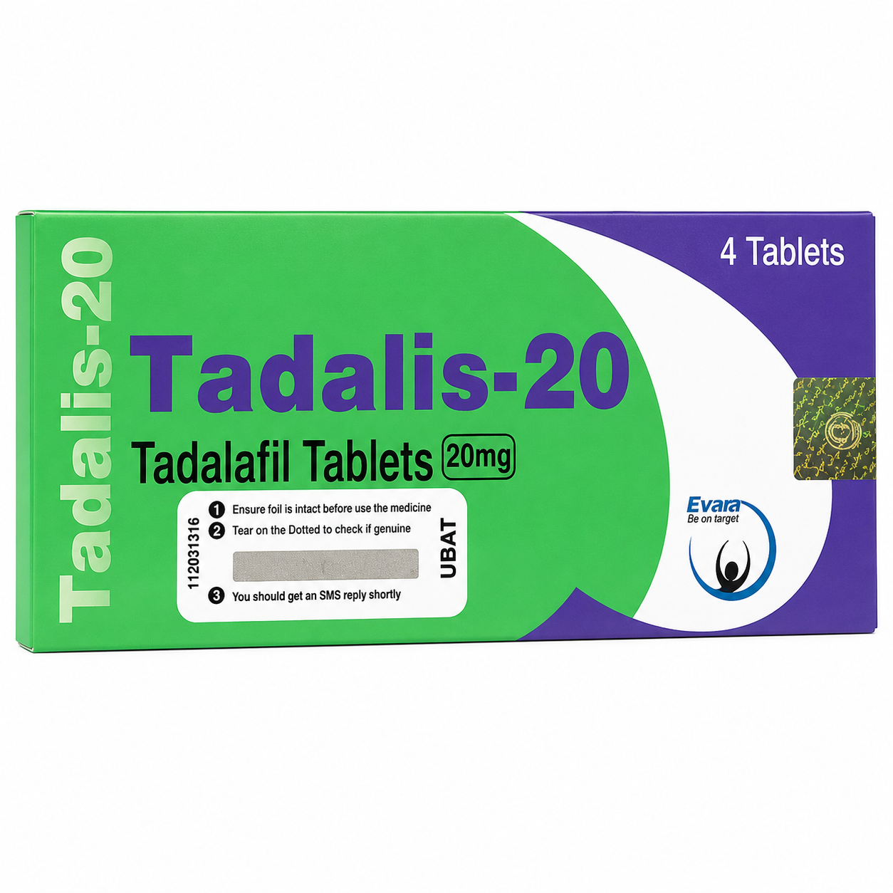 Tadalis 20mg Tablet
